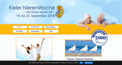 Desktop Screenshot of kieler-nierenwoche.de